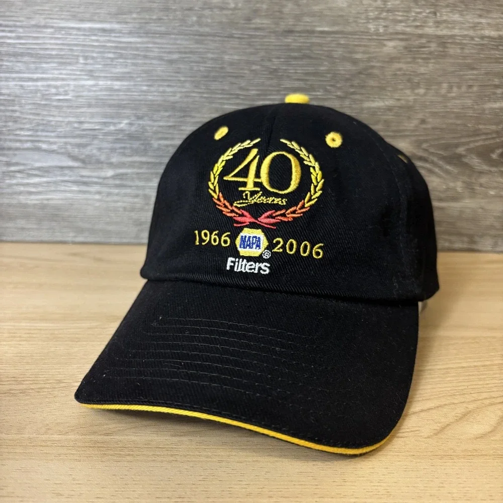 NAPA Filters Hat Cap Strap Back 40 Years Anniversary Promo Mens Adjustable